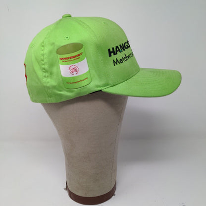 Hangsterfers Metalworking Lubricants Baseball Cap Embroidered Green Flexfit L/XL
