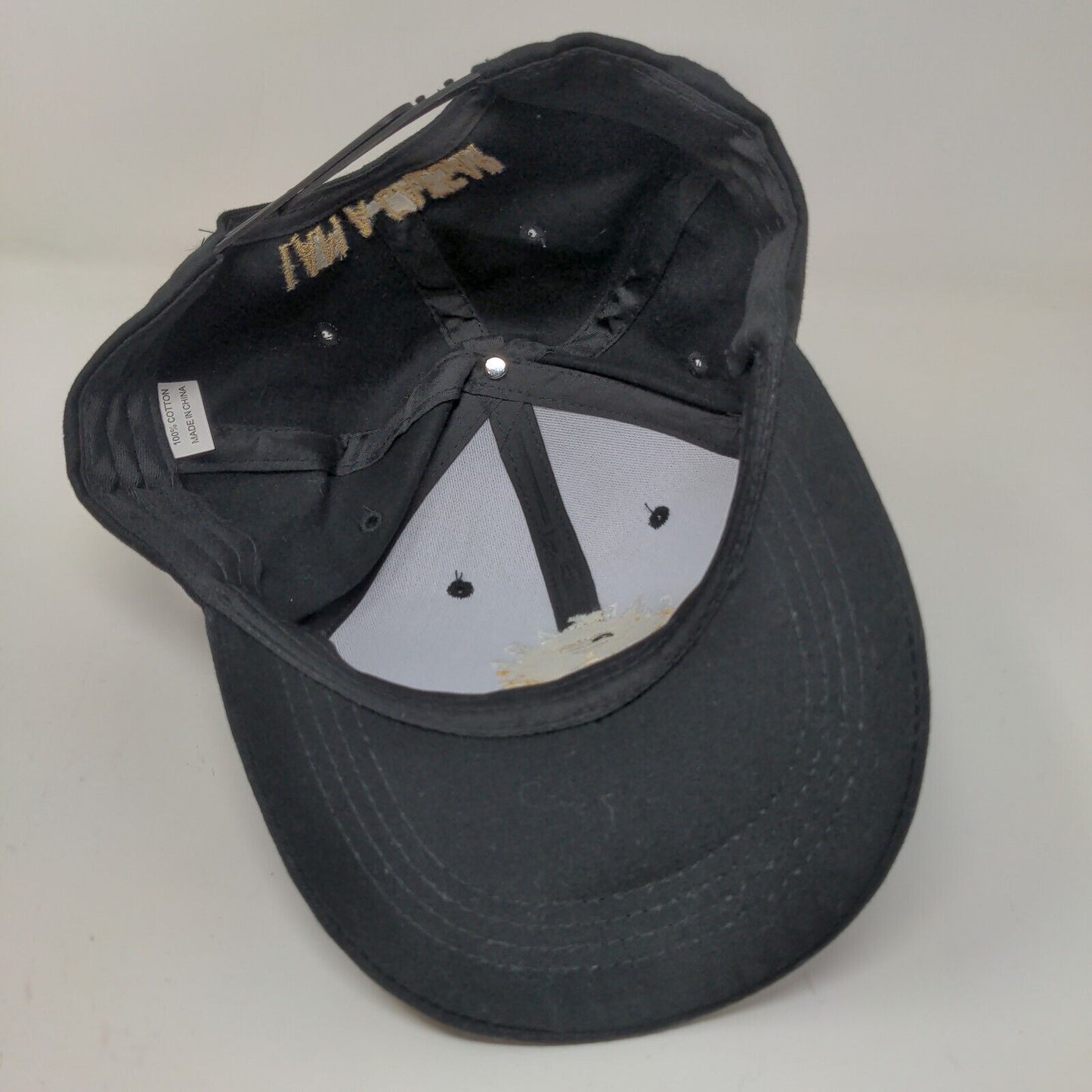 Caesars Sportsbook Men's Snapback Hat Black Adjustable Embroidered Logo