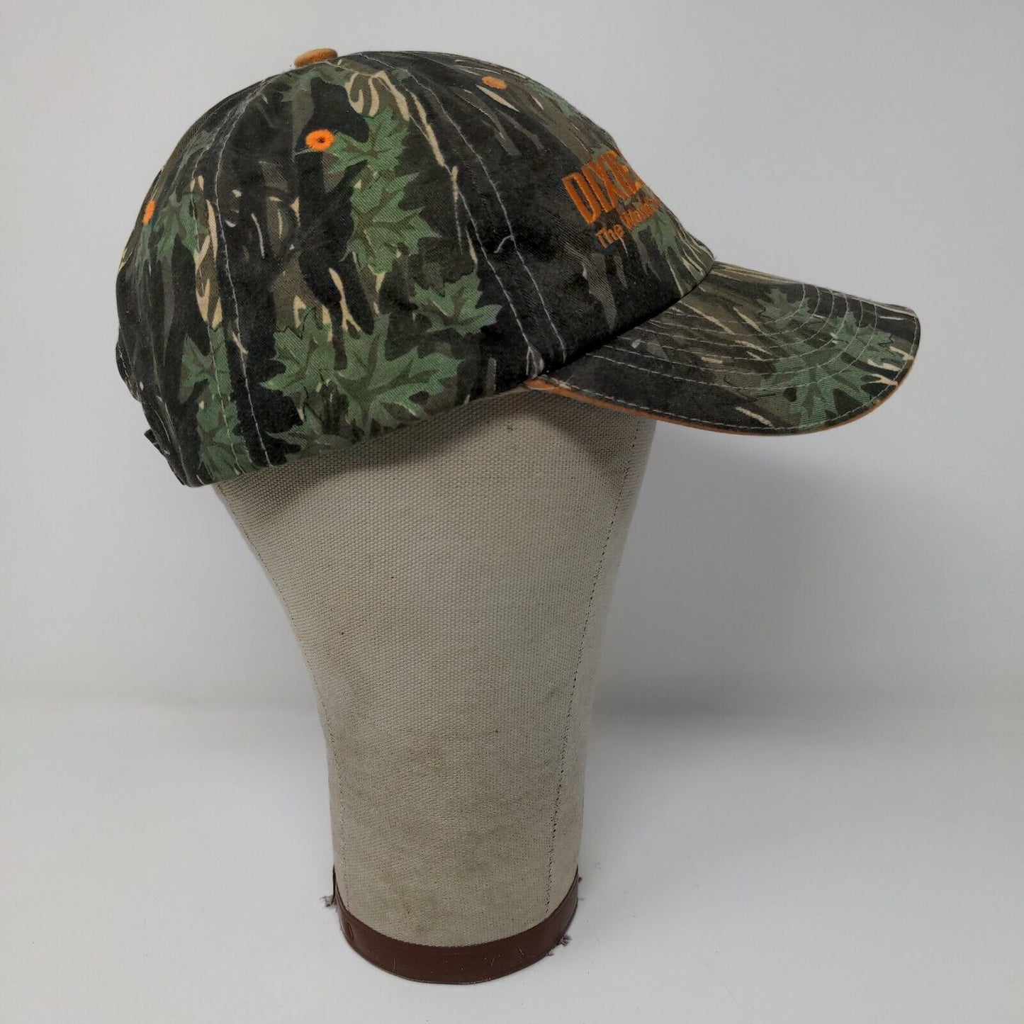 Dixie Chopper Strapback Lawn Mower Camo Hat Green OSFA Embroidered Logo