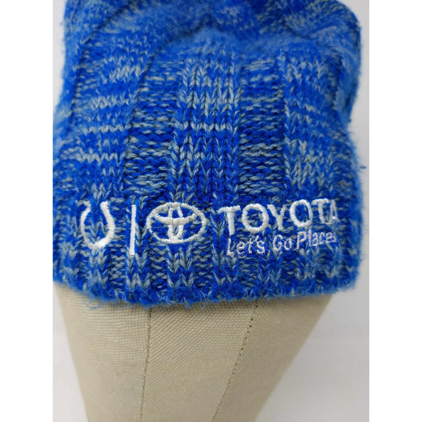 Hit Wear NFL Indianapolis Colts Toyota Beanie Hat Blue Embroidered Logo