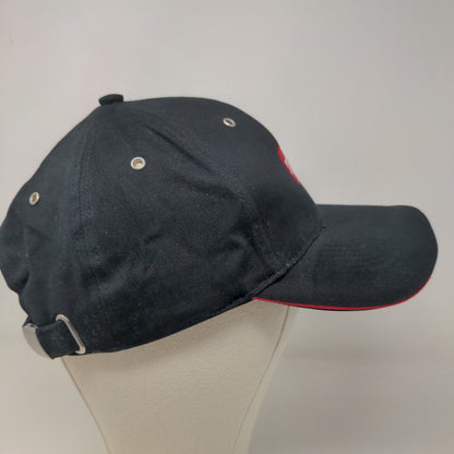 Falcon Men's Slideback Hat Black Adjustable Embroidered Toro Logo