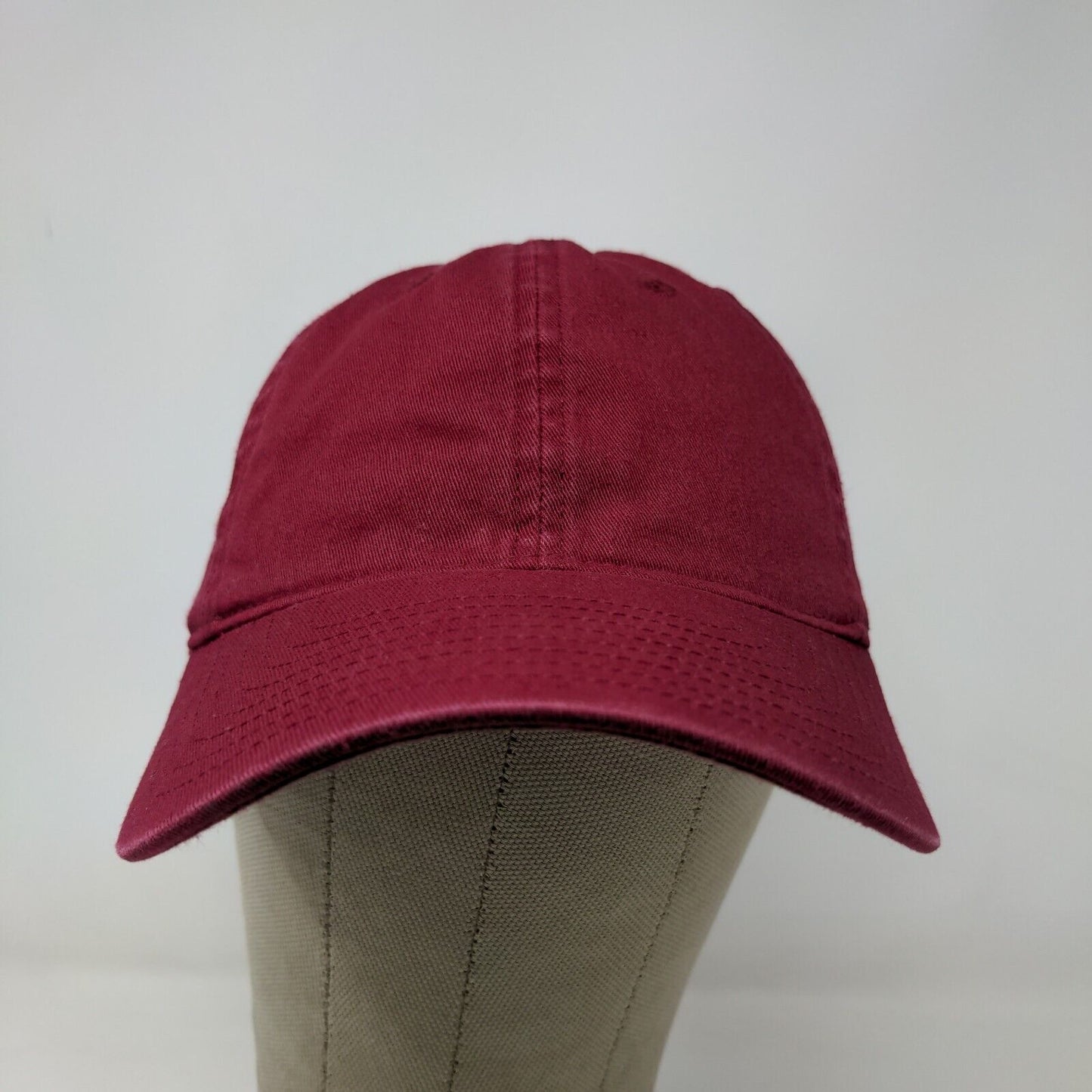 Adidas Men's Hat Red Embroidered Logo Cotton Spandex Stretch