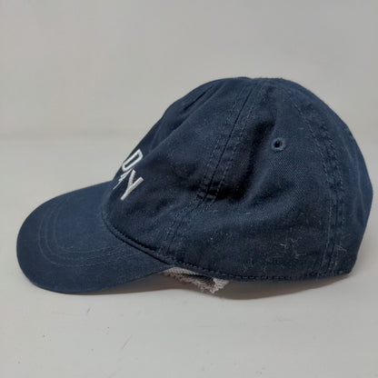 Old Navy Boys Stretchy Hat Blue Size M 100% Cotton Embroidered Logo
