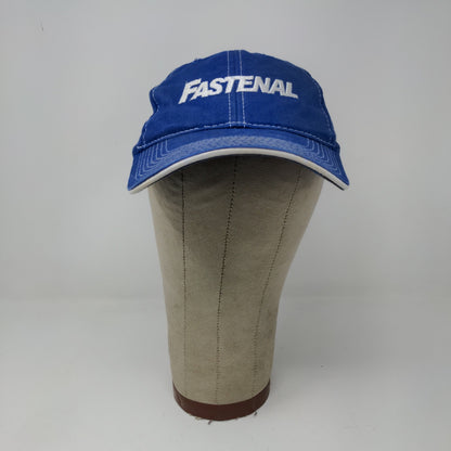 Fastenal NASCAR #60 Carl Edwards Hat Strapback Embroidered Logo Blue