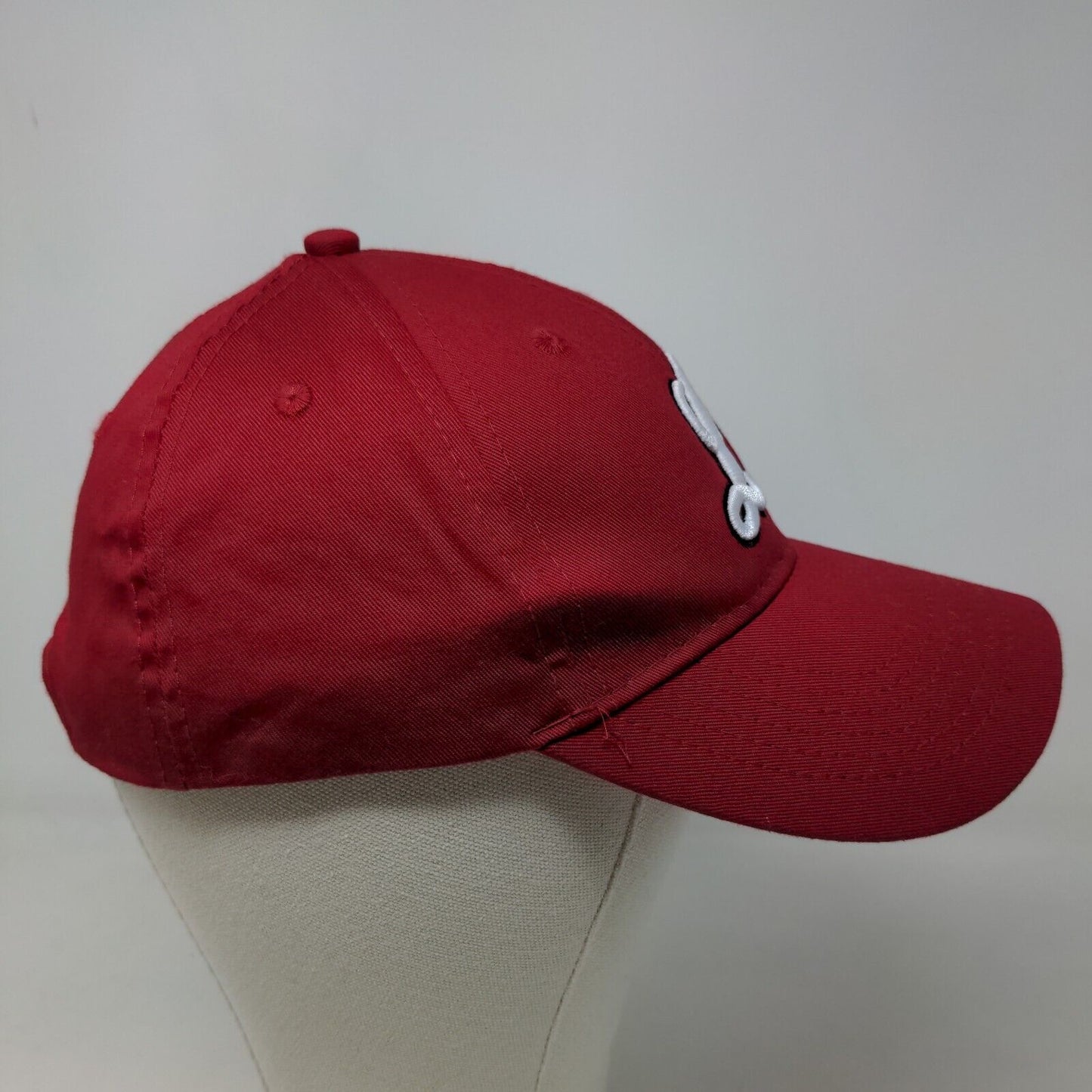 Port & Company Boy's Strapback Hat Red Size Youth Embroidered Big L Logo