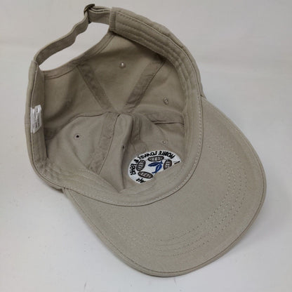 Unbranded Men's Slideback Hat Tan OSFA Embroidered Miracles on Wheels Christian