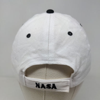 Get Real Gear Boy's Strapback Hat White Size 56 CM Embroidered NASA Logo