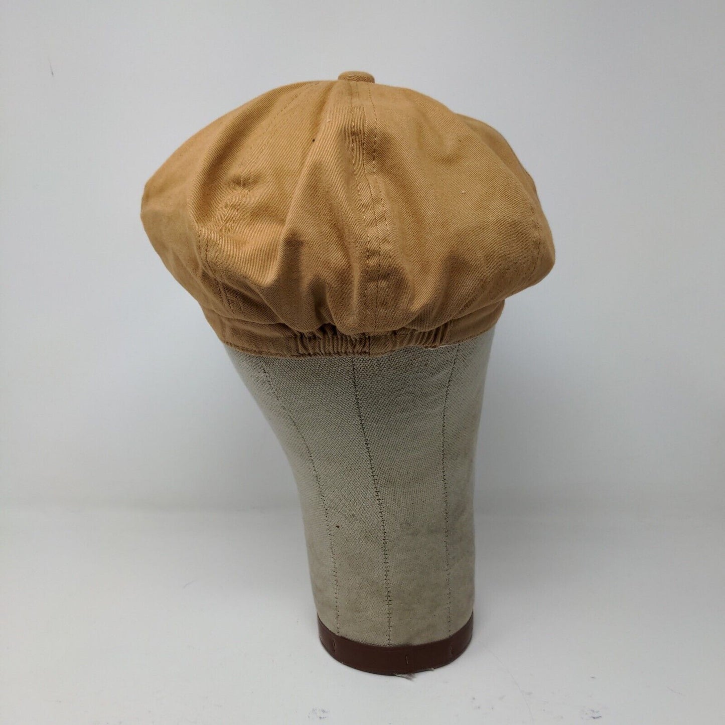 Something Special Womens Newsboy Pressboy Cabbie Hat Brown Size L