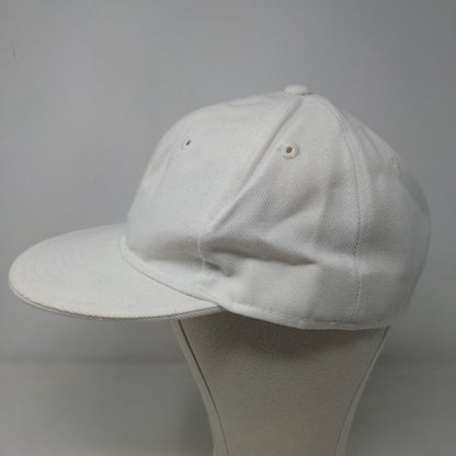 KB Ethos Men's Fitted Hat White Size L 7 3/8 Blank W/Sticker
