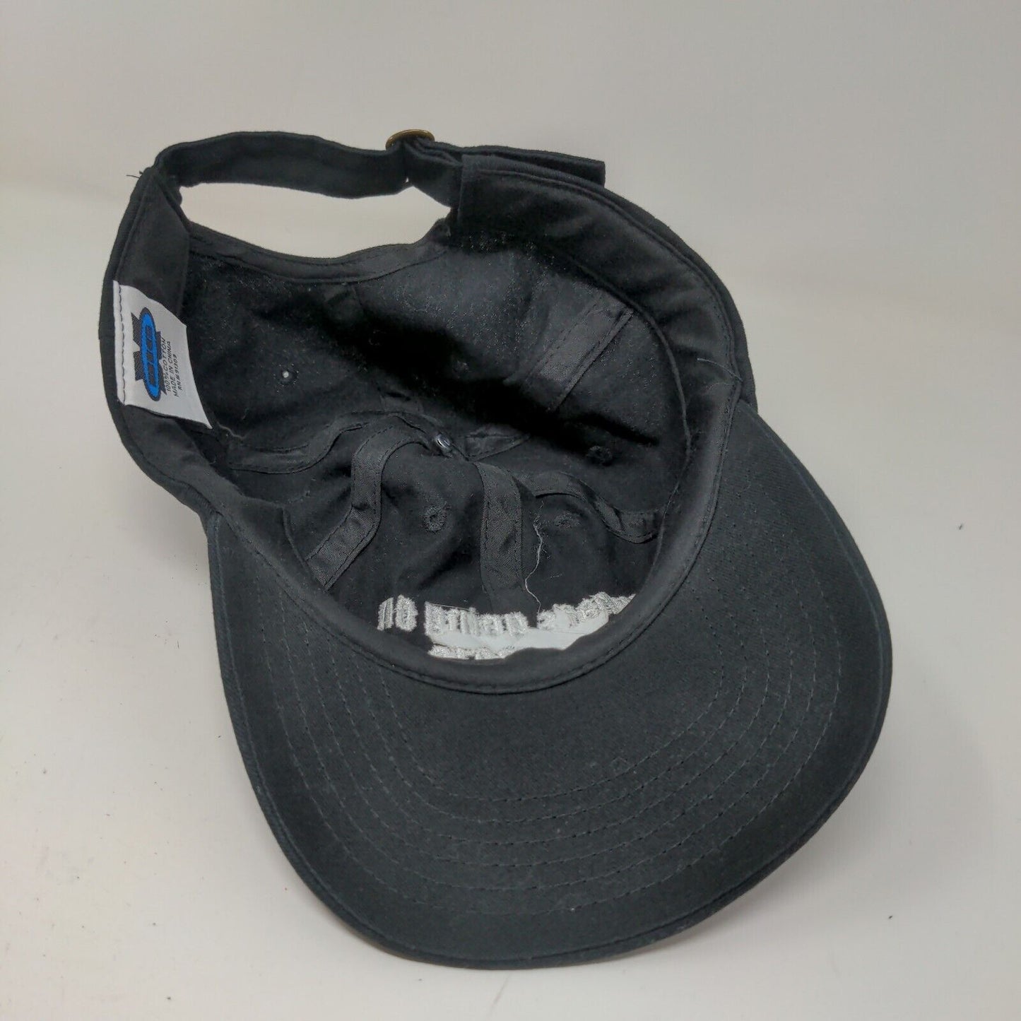 Big X Men's Slideback Hat Black Adjustable What's Going On Tour 2019 Embroidered