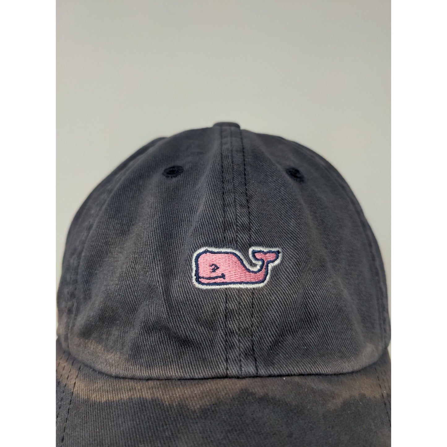 Vineyard Vines Martha's Vineyard Slideback Hat Embroidered Whale Logo Blue