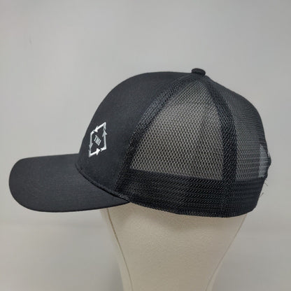 International Lineman's Rodeo Snapback Mesh Back Hat Black OSFM Embroidered 2023