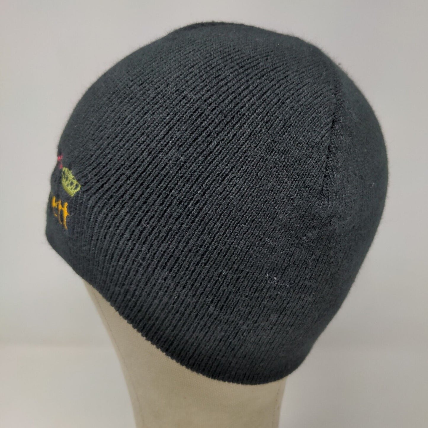 Skjodt Barret Men's Employee Beanie Hat Cap Black OSFA Embroidered Logo