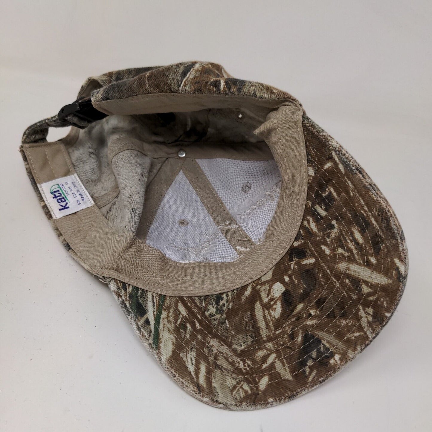 Kati Men's Slideback Hat Brown Camo OSFA Embroidered New Jersey WaterFowlers