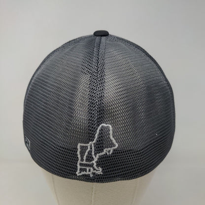 Richardson Men's New England Lawn Irrigation Fitted Mesh Back Hat Black SZ L/XL