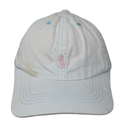 Polo Ralph Lauren Womens Slideback Hat White Size OS 4-6X Embroidered Logo