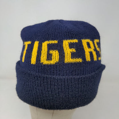 Unbranded Men's Missouri Tigers Knit Beanie Hat Cap Blue OSFA Spell Out