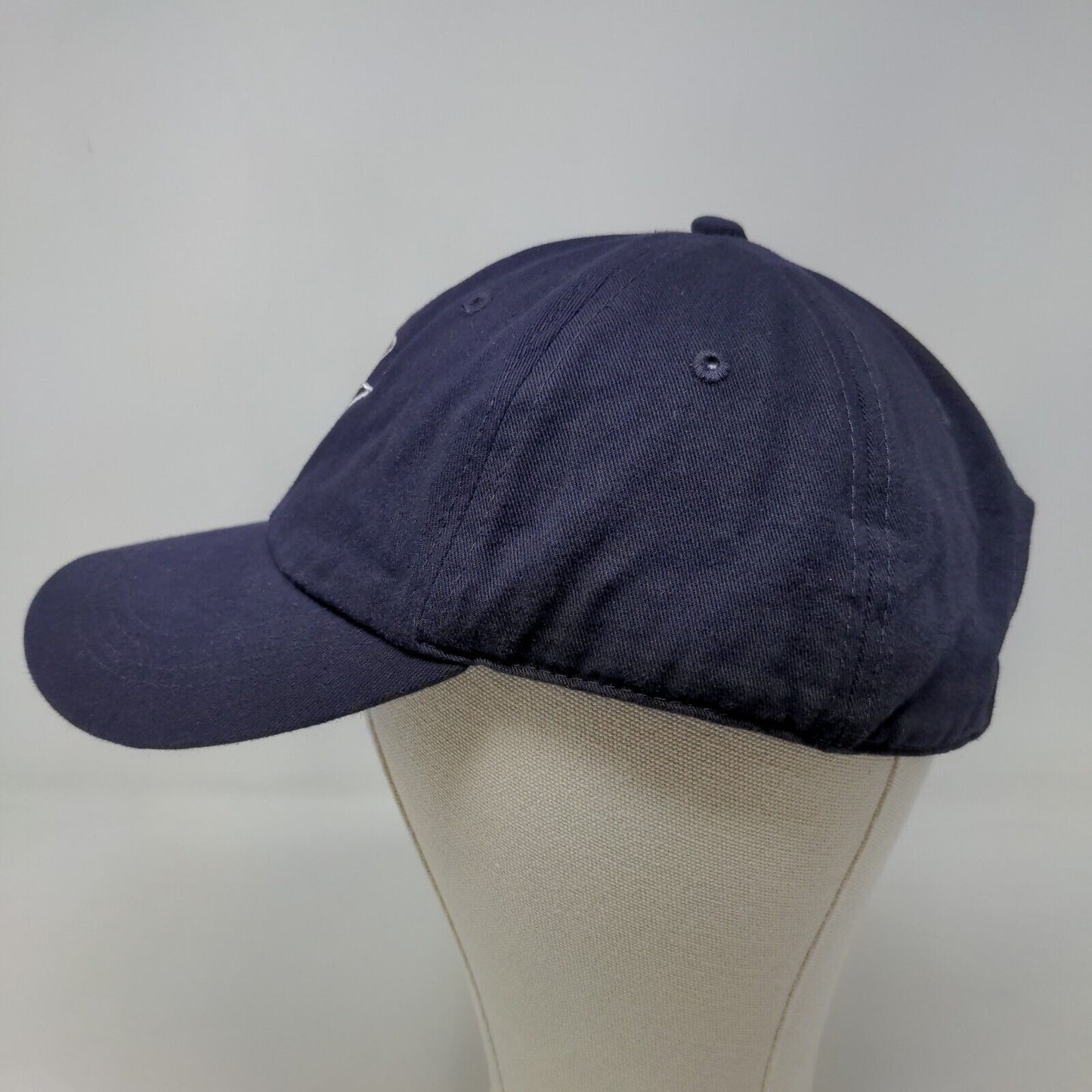 Unbranded Men's Slideback Hat Blue Adjustable Embroidered Winter Logo