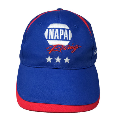 Napa Racing Men's Strapback Hat Blue OSFM Embroidered Logo Fallen Heroes Fund