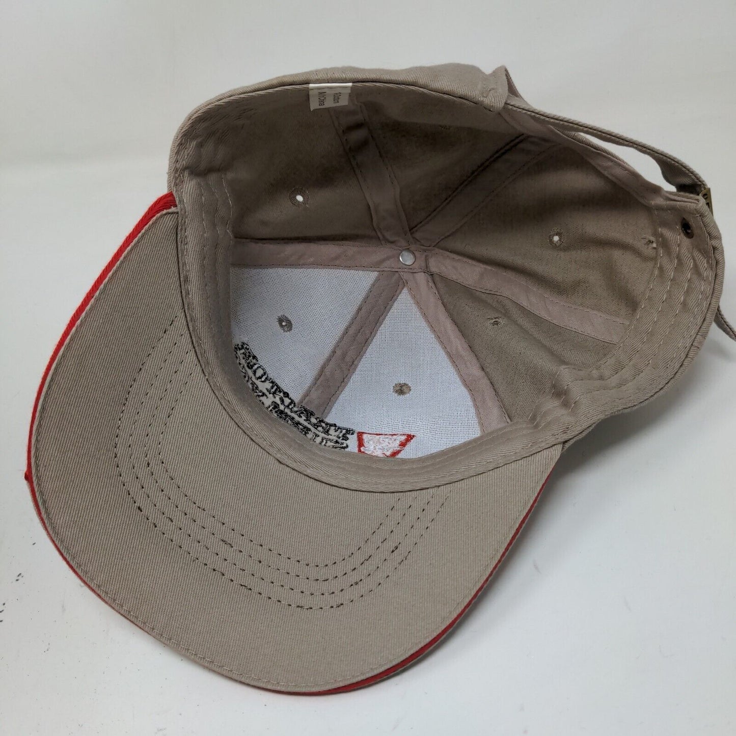 Tractor Supply Co Men's Slideback Hat Tan Adjustable Embroidered Logo