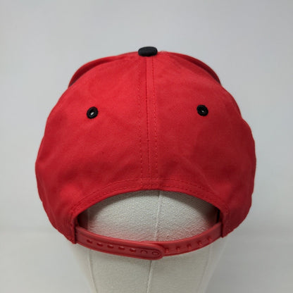 Twins Enterprise Boy's New Britain Rock Cats Snapback Hat Red Black Embroidered