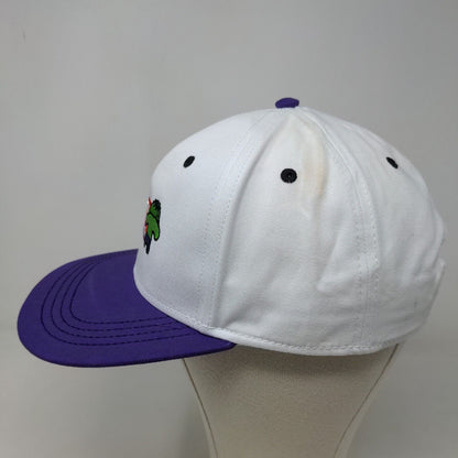 Marvel Boys Snapback Hat White Purple Size 57CM Incredible Hulk Embroidered Logo