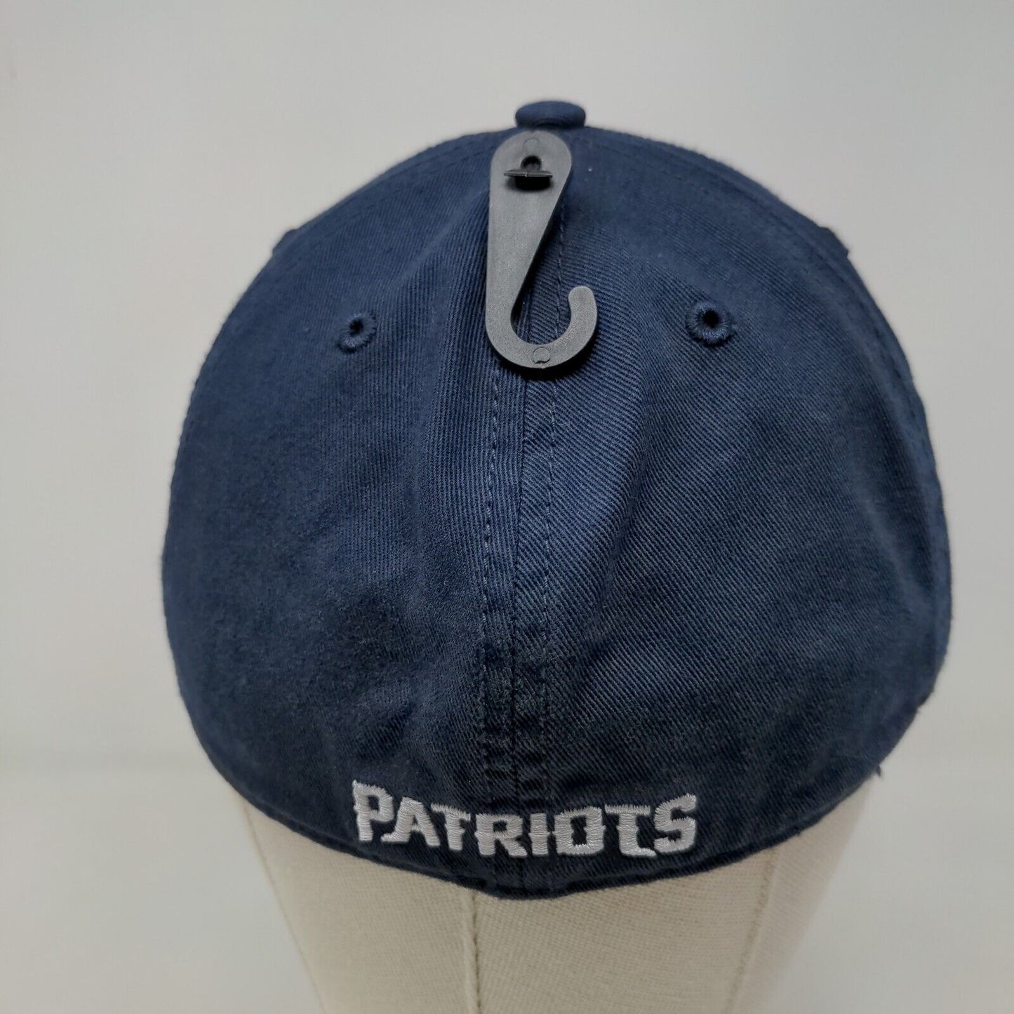 '47 Brand Men's Fitted Hat Blue Size M New England Patriots Embroidered Logo