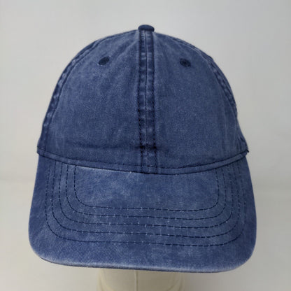 Unbranded Men's Slideback Hat Blue Size OSFM Blank Adjustable