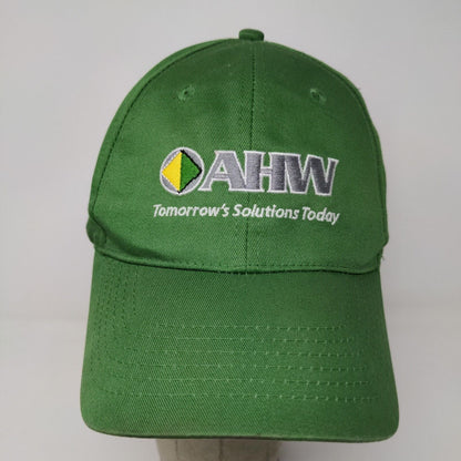 John Deere AHW Snapback Hat Green OSFA Embroidered Spell Out Logo