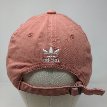 Adidas Women's Slideback Hat Pink Adjustable Embroidered Trefoil Logo