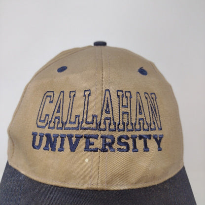 Head To Toe Men's Callahan University Slideback Hat Brown Size A Distressed