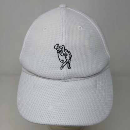 Garb Girl's Strapback Hat White Size Ages 5-12 Embroidered Golf Logo