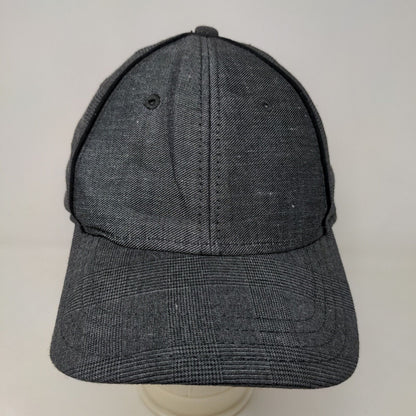 Gentsco Men's Fitted Hat Gray Size L/XL 100% Cotton Embroidered