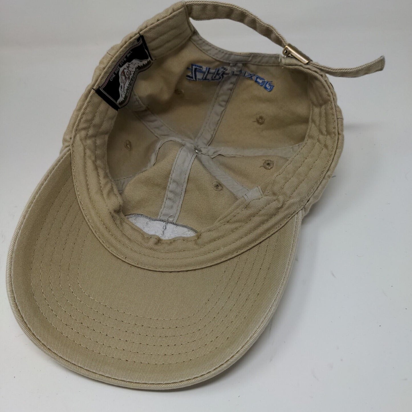 Dixon ZTR Slideback Hat Tan OSFA Embroidered Logo Adjustable