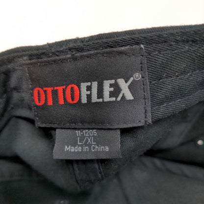 OttoFlex Men's Fitted Hat Black Size L/XL Embroidered Highlands at Wyomissing