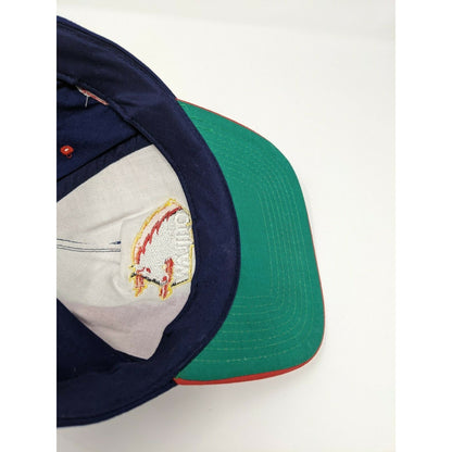 The Outlaw Performance Additives Hat Snapback Adjustable Blue & Red