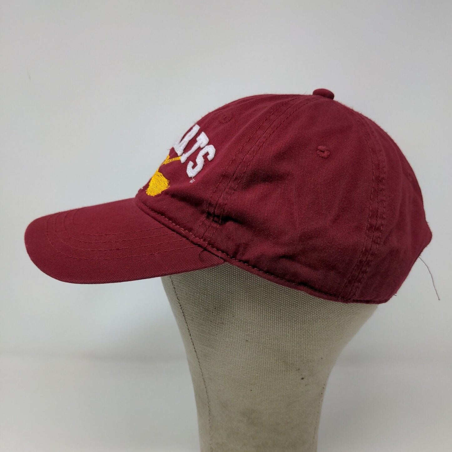 Harry Potter Men's Hogwarts Alumni Slideback Hat Red OSFM Embroidered Logo