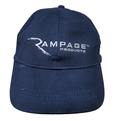 Rampage Products Men's Slideback Hat Blue Embroidered Logo Truck Hero