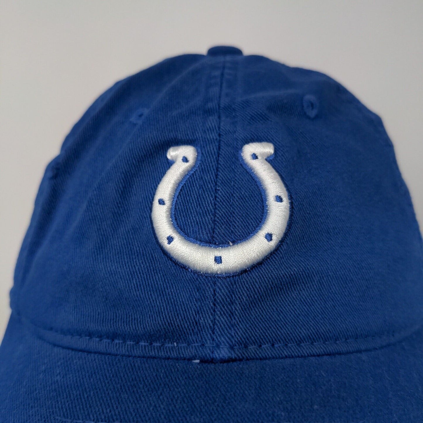 NFL Indianapolis Colts Reebok Blue Fitted Hat Cap Embroidered Logo OSFA