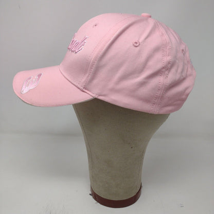 Winners Circle Womens Dale Earnhardt Strapback Hat Pink OSFM Embroidered Logo #3