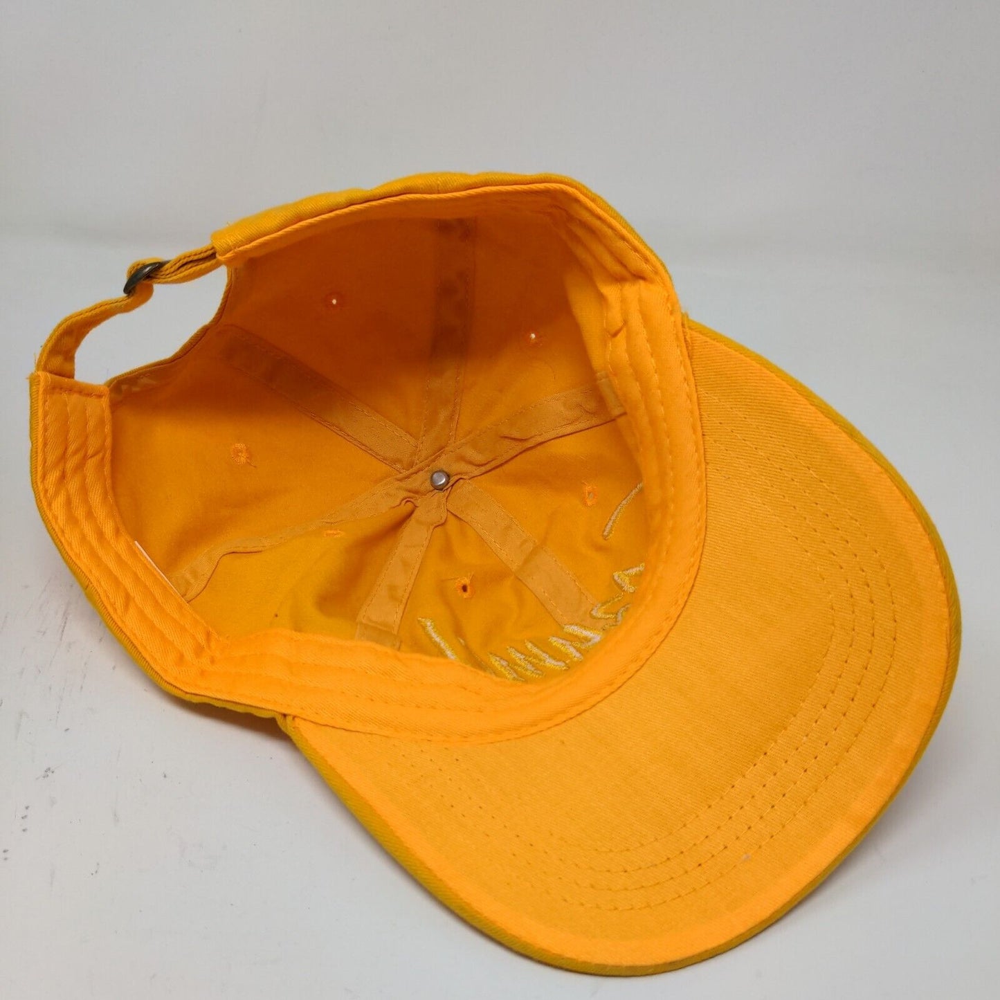 Cozumel Mexico Men's Slideback Hat Yellow Adjustable Embroidered Logo