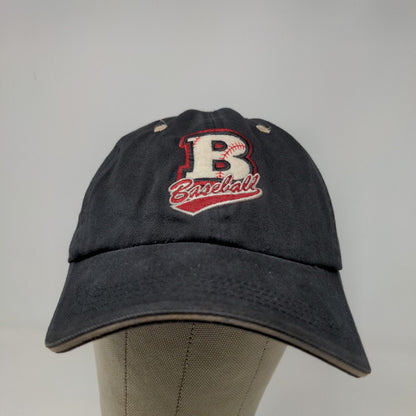 Ahead Men's Slideback Hat Black Victory Field Baseball Embroidered Logo