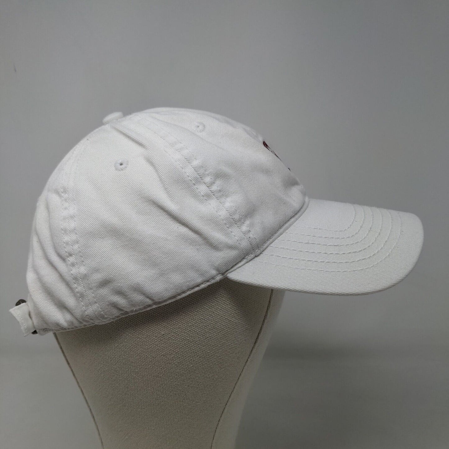 Cuffy's of Cape Cod Men's Slideback Hat White Size Adult Embroidered Lobster