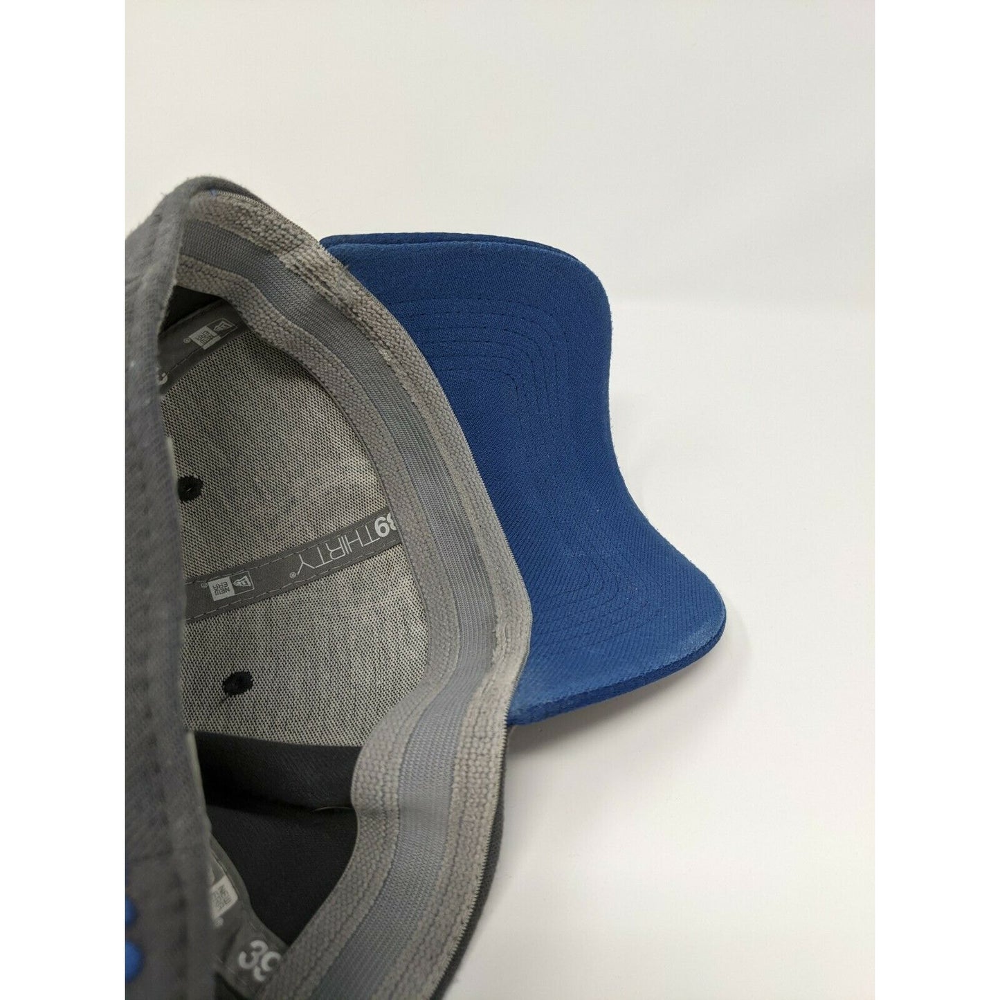 New Era 39Thirty Size Medium-Large Hat Cap Grey & Blue NFL Colts Football