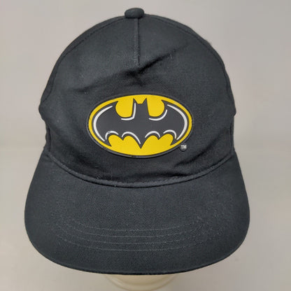 Batman Boy's Snapback Hat Black Size OS Bat Logo Joker Graphic