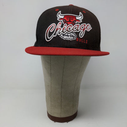 '47 Brand Chicago Bulls Snapback Hat Black Rack One Size Embroidered Logo