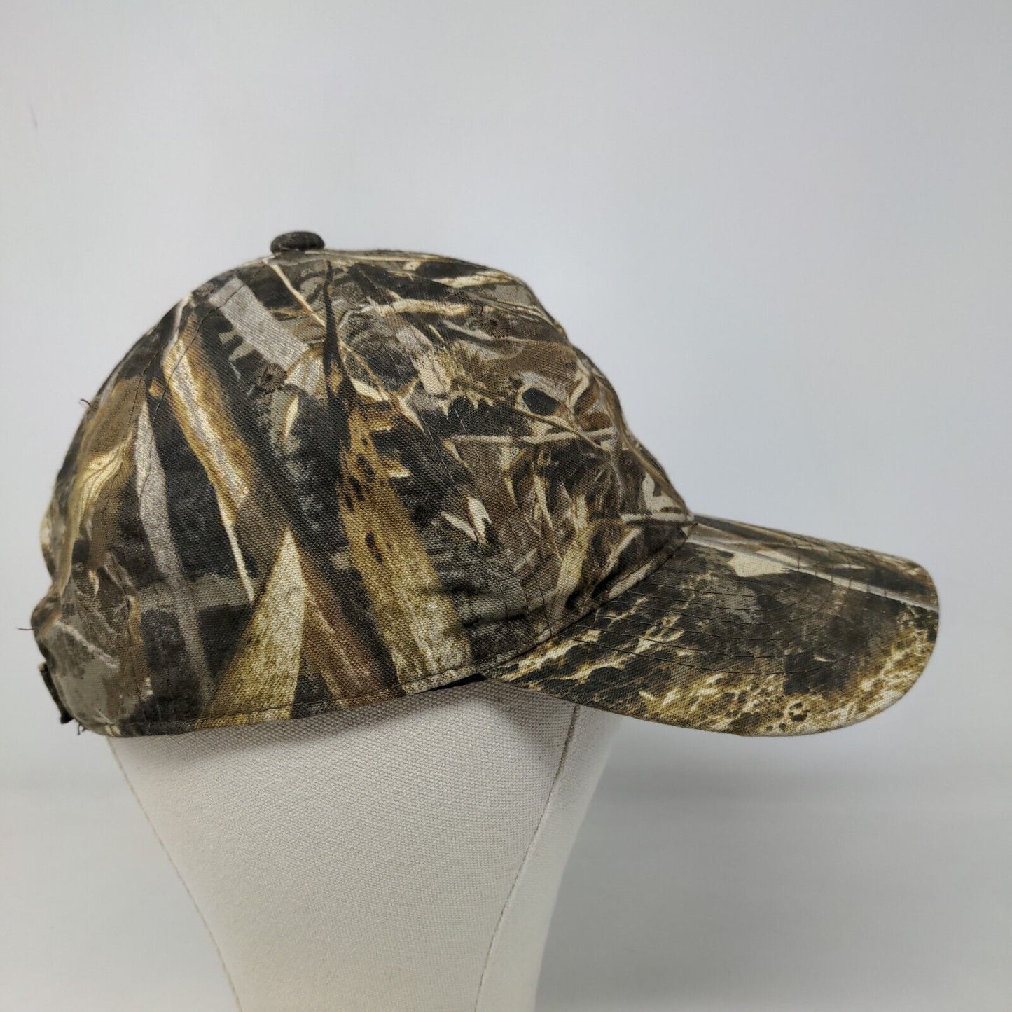 Signatures Men's Strapback Camouflage Hat OSFM Grass Pattern