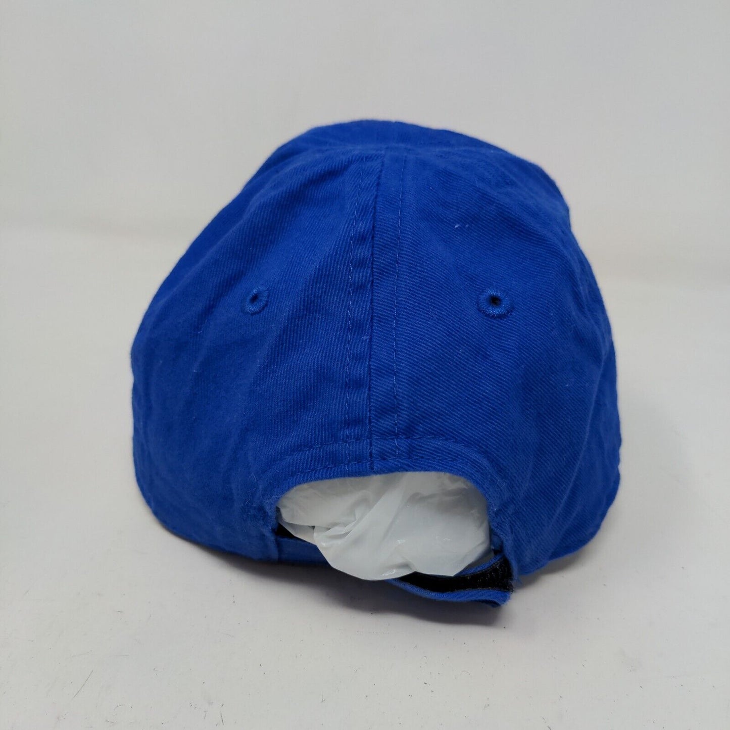 Nike Baby Infant Strapback Hat Blue Embroidered Swoosh Logo Cotton