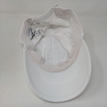 Disney Parks Men's Mickey Mouse Hat White Size Adult Strapback Shiny Official