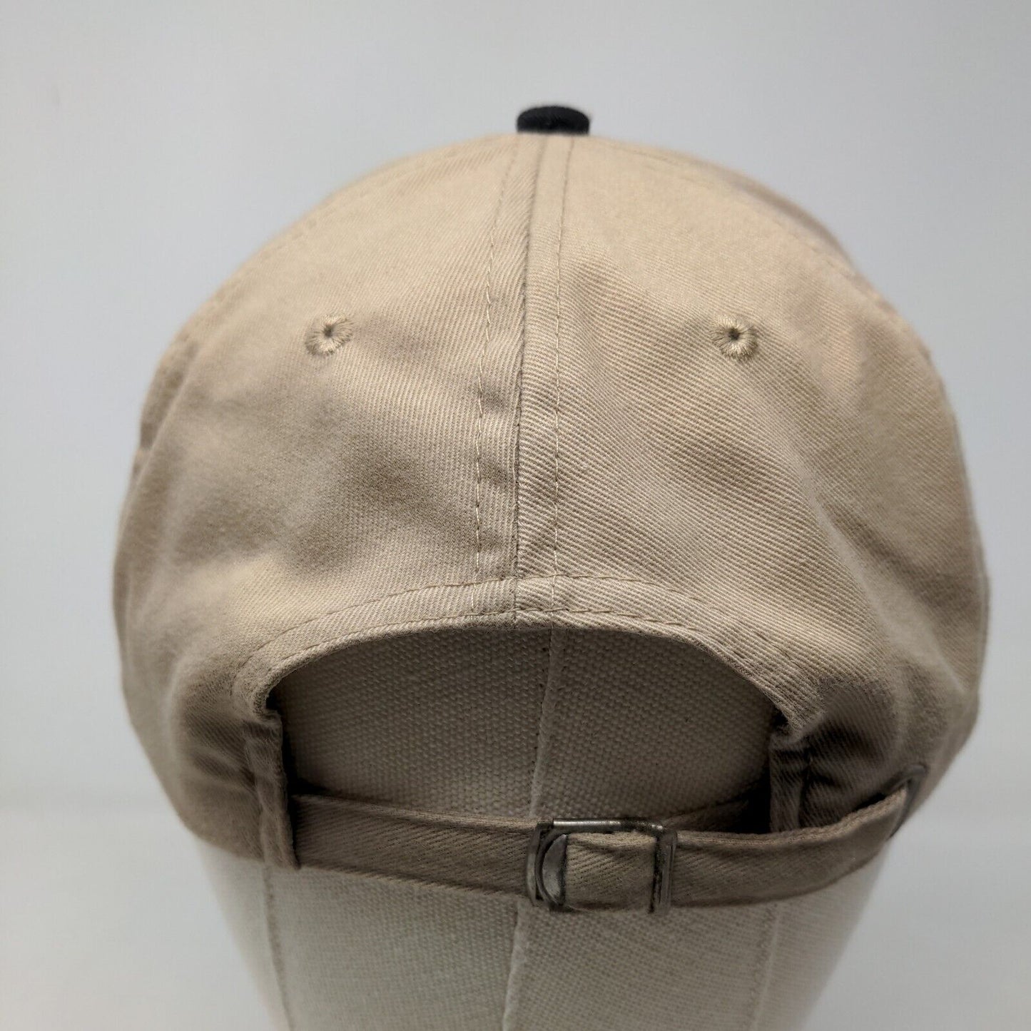 ZKAPZ Men's Slideback Hat Tan OSFA Invensys Direct Embroidered Logo